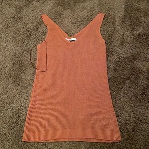 Elizabeth and James Brown Sweater Tank